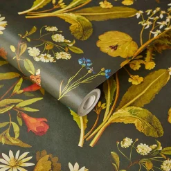 HERBARIUM Wallpaper - Forest Green-Spruce
