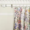 HOLLYHOCKS Cotton Linen Curtain - Spring