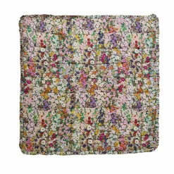 HOLLYHOCKS Cotton Sateen Quilt - Spring