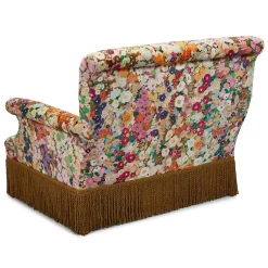 HOLLYHOCKS Velvet Loveseat - Spring