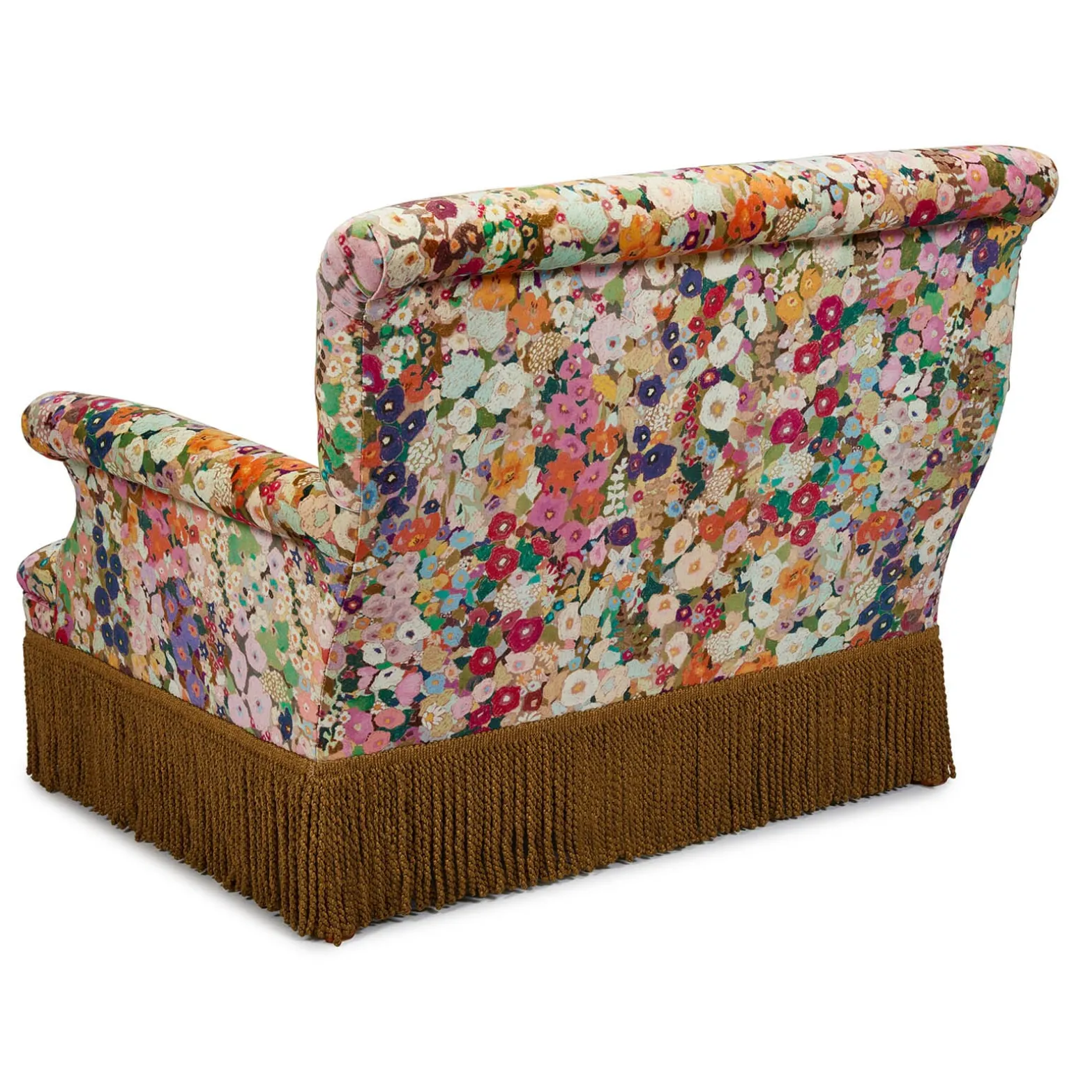 HOLLYHOCKS Velvet Loveseat - Spring