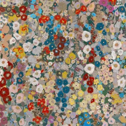 HOLLYHOCKS Wallpaper - Autumn