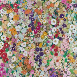 HOLLYHOCKS Wallpaper - Spring