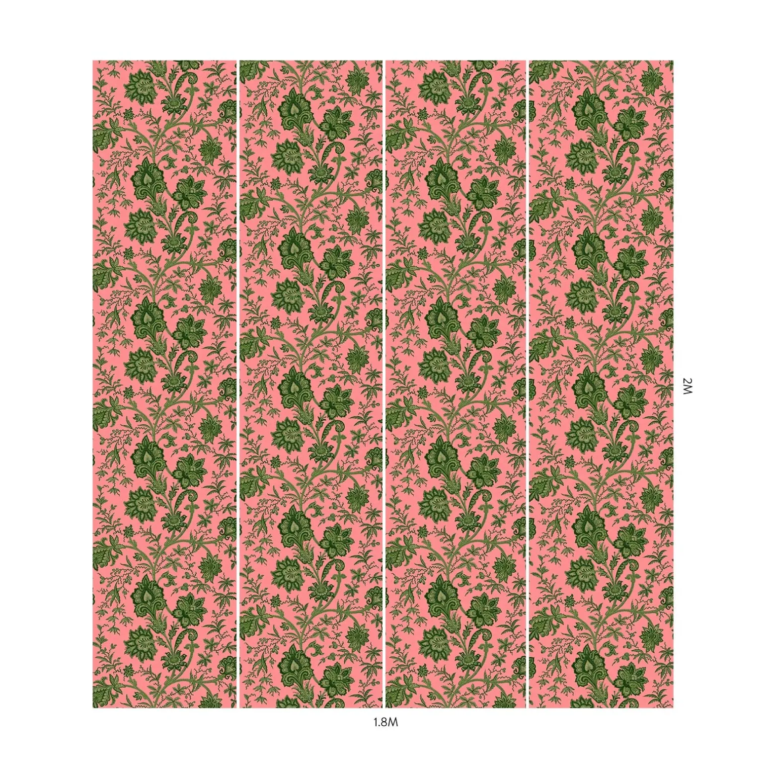 INDIENNE Wallpaper - Amaranth And Juniper