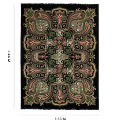 LABYRINTH Rug - Noir