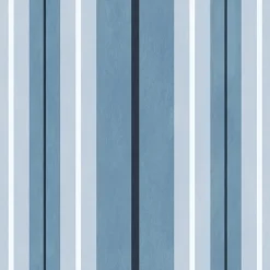 LAURISTON STRIPE Wallpaper - Sky