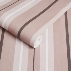 LAURISTON STRIPE Wallpaper - Sakura