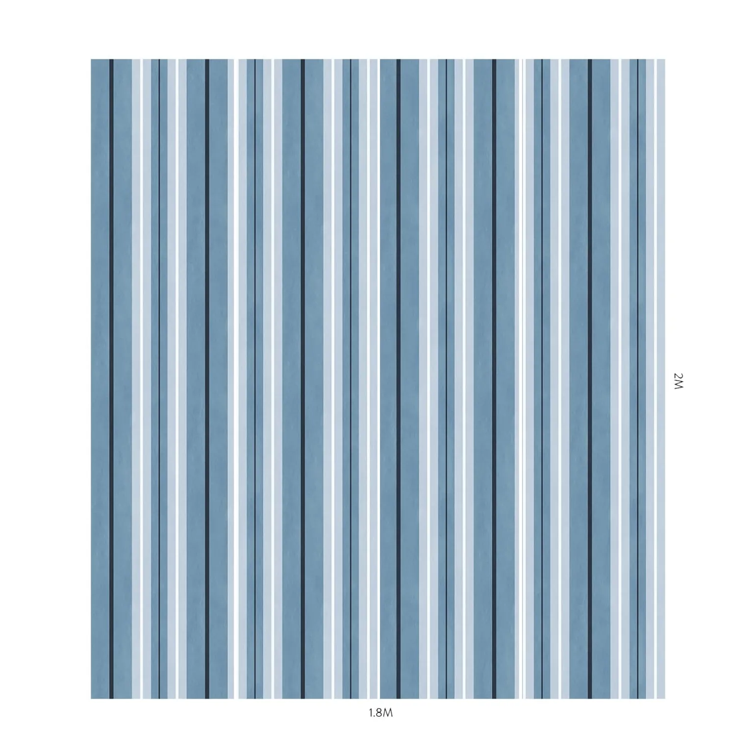 LAURISTON STRIPE Wallpaper - Sky