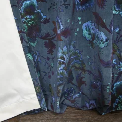 MAJORELLE Velvet Curtain - Petrol