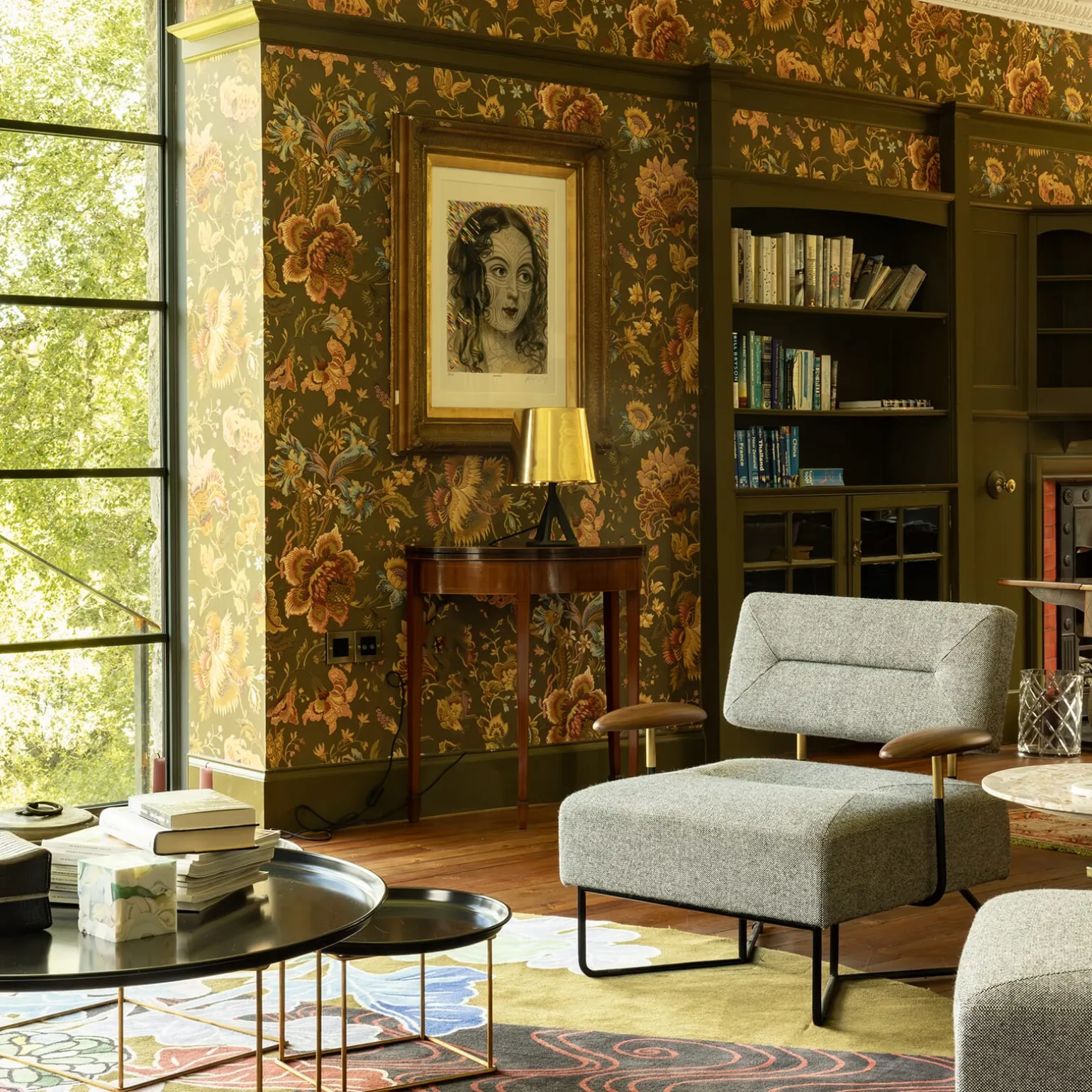 MAJORELLE Wallpaper - Moss Green