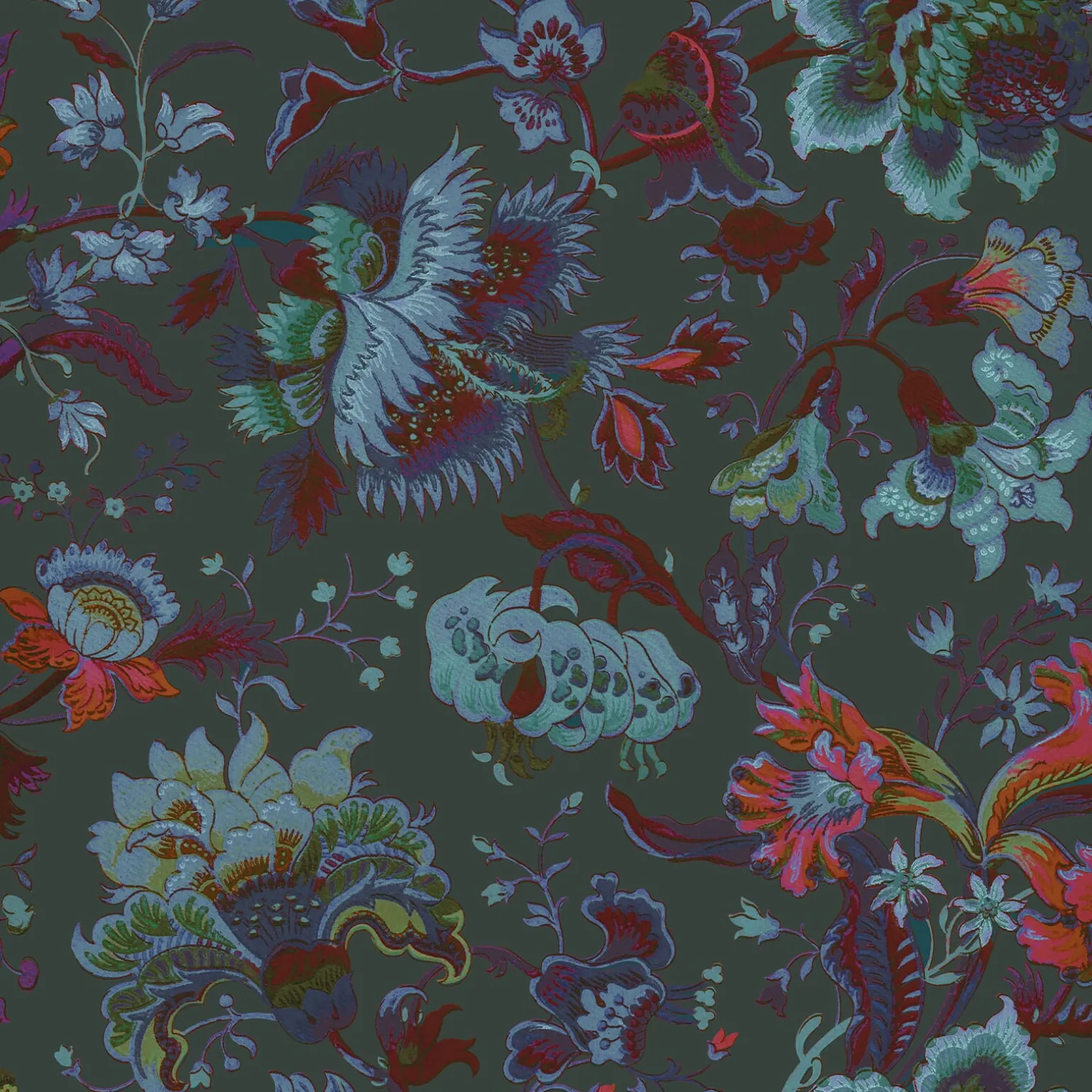 MAJORELLE Wallpaper - Petrol
