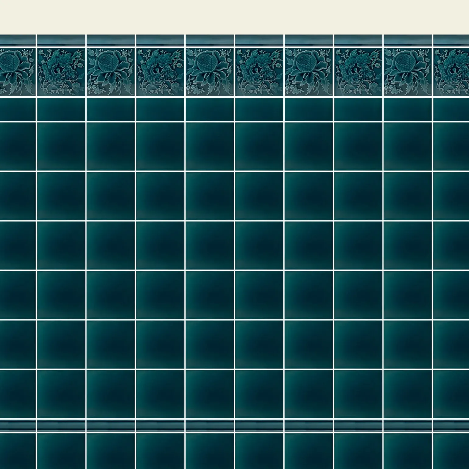 MARLOWE DADO Tiles - Teal