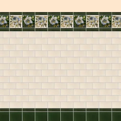 MARLOWE DADO Tiles - Verde