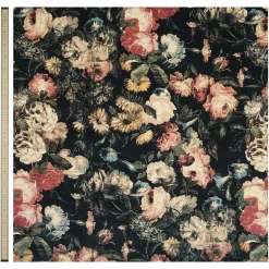 MIDNIGHT GARDEN Velvet - Multi