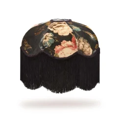 MIDNIGHT GARDEN Velvet Tilia Lampshade - Multi
