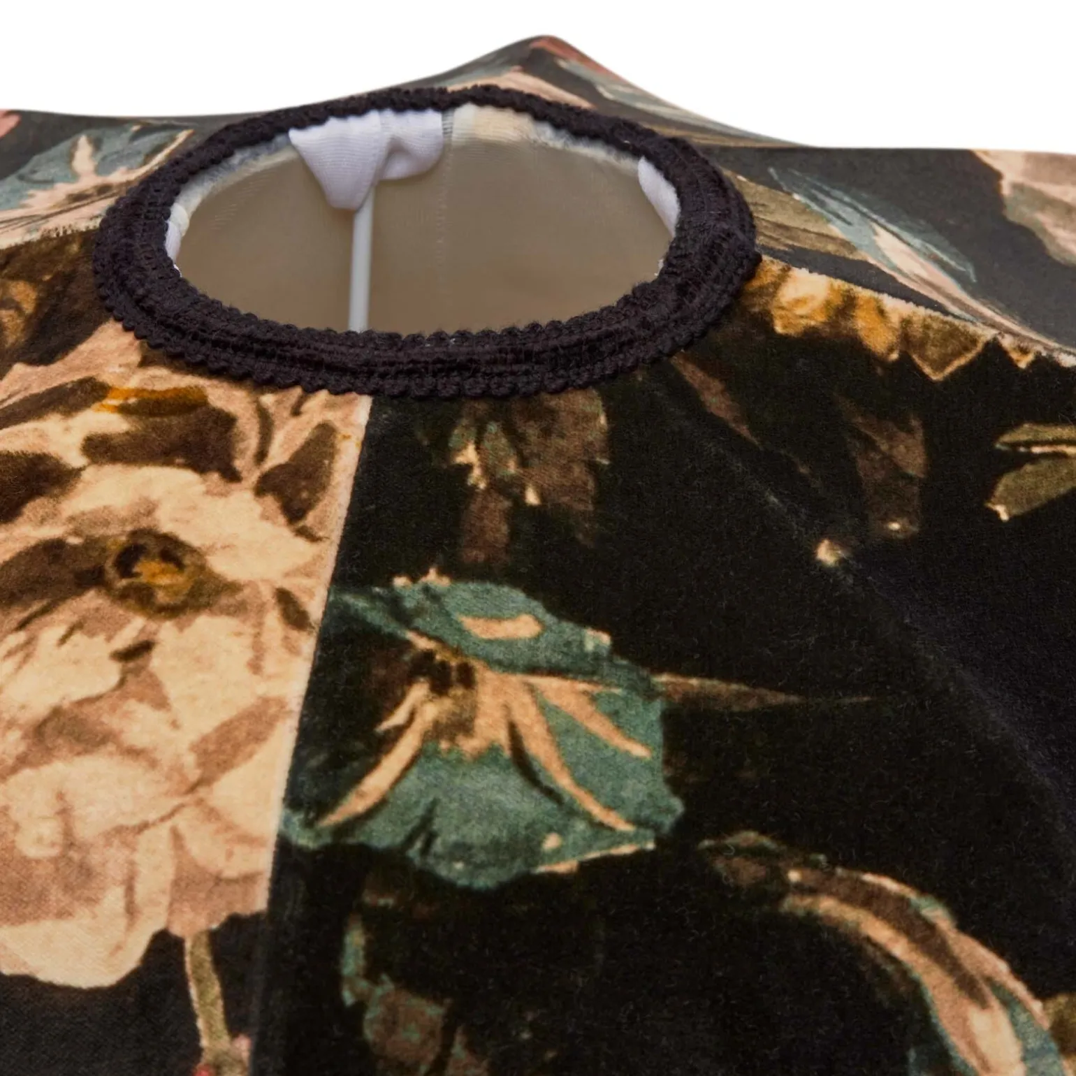 MIDNIGHT GARDEN Velvet Tilia Lampshade - Multi