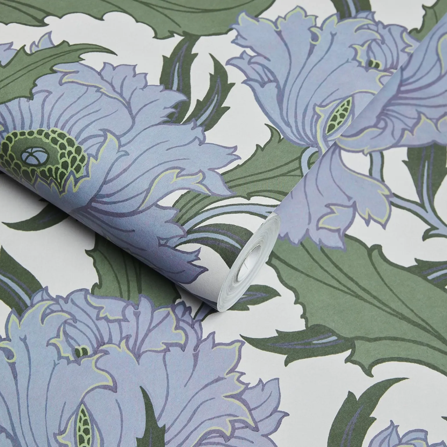 MINERVA Wallpaper - Periwinkle