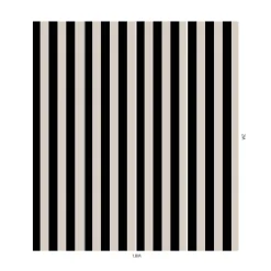 MONO STRIPE Wallpaper - Off Black/Oyster