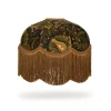MOON GARDEN Velvet Tilia Lampshade - Midnight