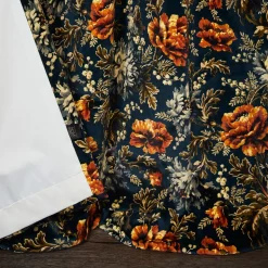 OPIA Velvet Curtain - Midnight