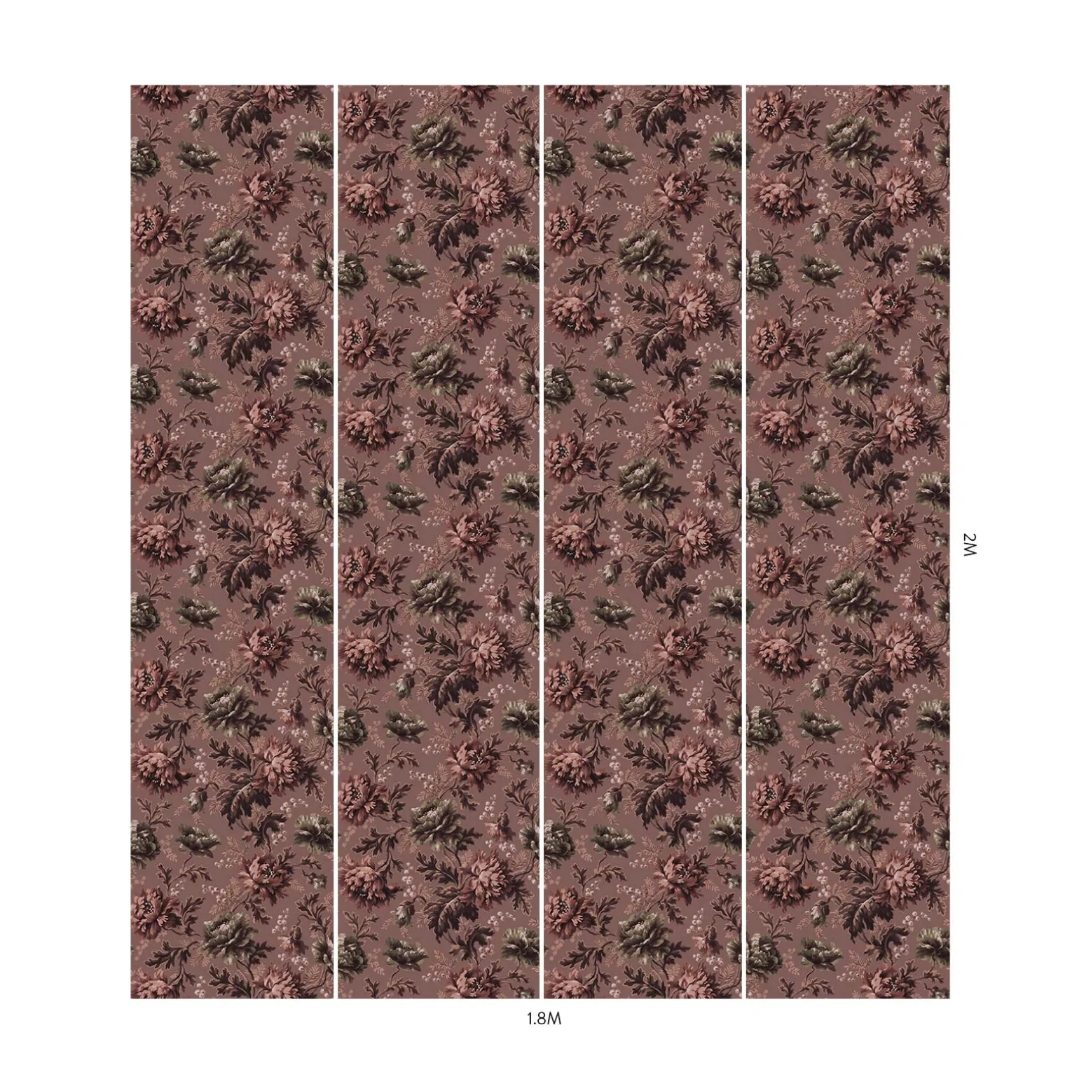 OPIA Wallpaper - Old Rose