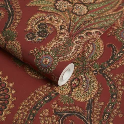 PALME CASHMIR Wallpaper - Henna