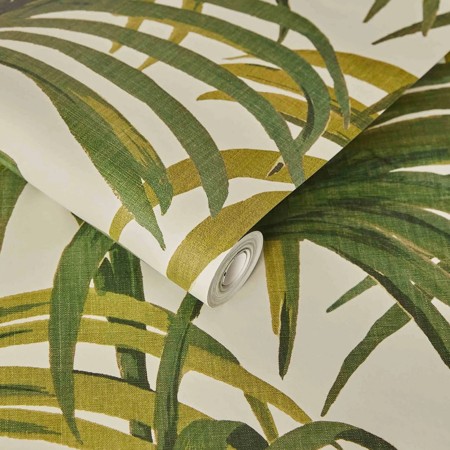 PALMERAL MAGNA Wallpaper - Off White/Green