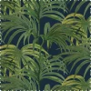 PALMERAL Velvet - Midnight & Green