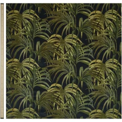 PALMERAL Velvet Blind - Midnight & Green