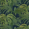 PALMERAL Wallpaper - Midnight & Green