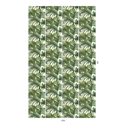 PALMERAL Wallpaper - Off White & Green