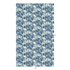 PALMERAL Wallpaper - Off White & Azure
