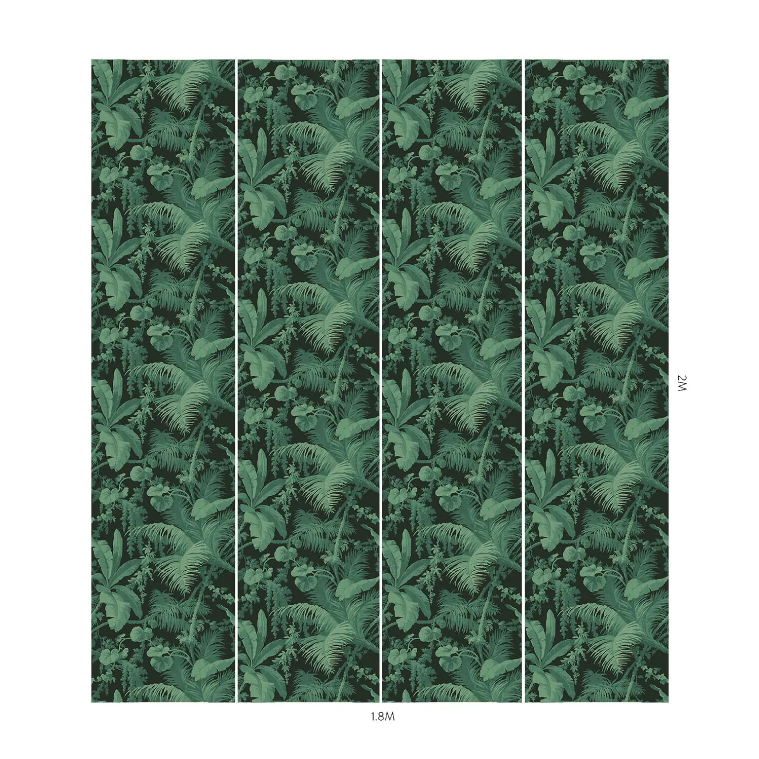 PAMPAS Wallpaper - Noir