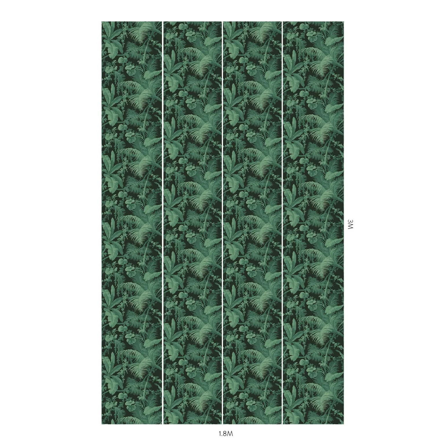 PAMPAS Wallpaper - Noir