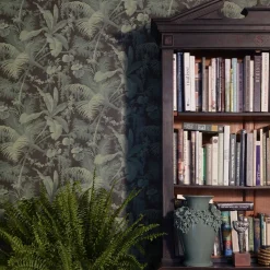 PAMPAS Wallpaper - Noir