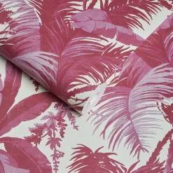 PAMPAS Wallpaper - Off White & Azalea