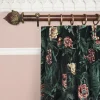 PARADISA Velvet Curtain - Spruce Green
