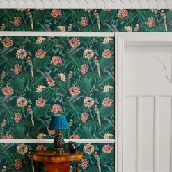 PARADISA Wallpaper - Spruce Green