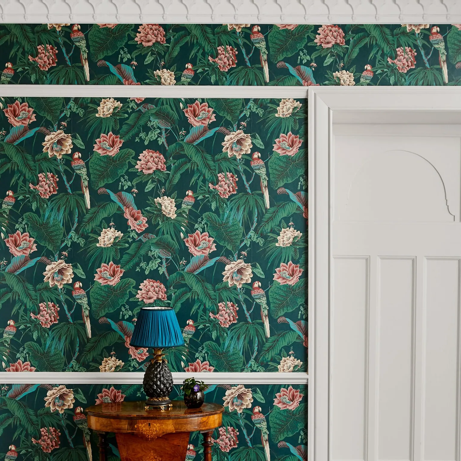PARADISA Wallpaper - Spruce Green