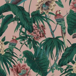 PARADISA Wallpaper - Tourmaline Pink