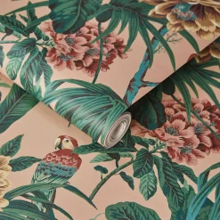 PARADISA Wallpaper - Tourmaline Pink