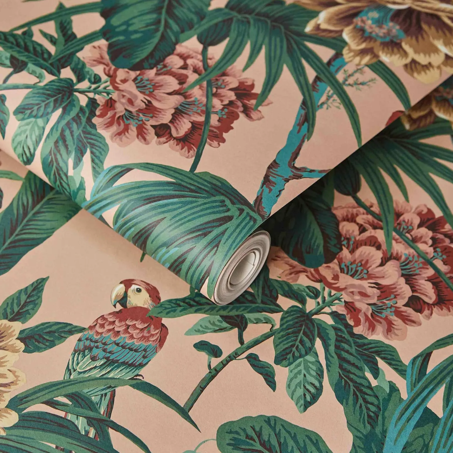 PARADISA Wallpaper - Tourmaline Pink