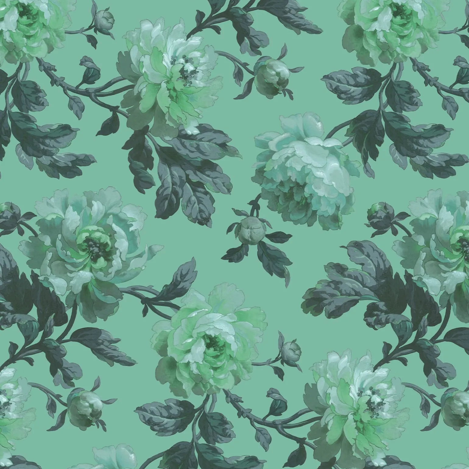 PEONEDEN Wallpaper - Absinthe