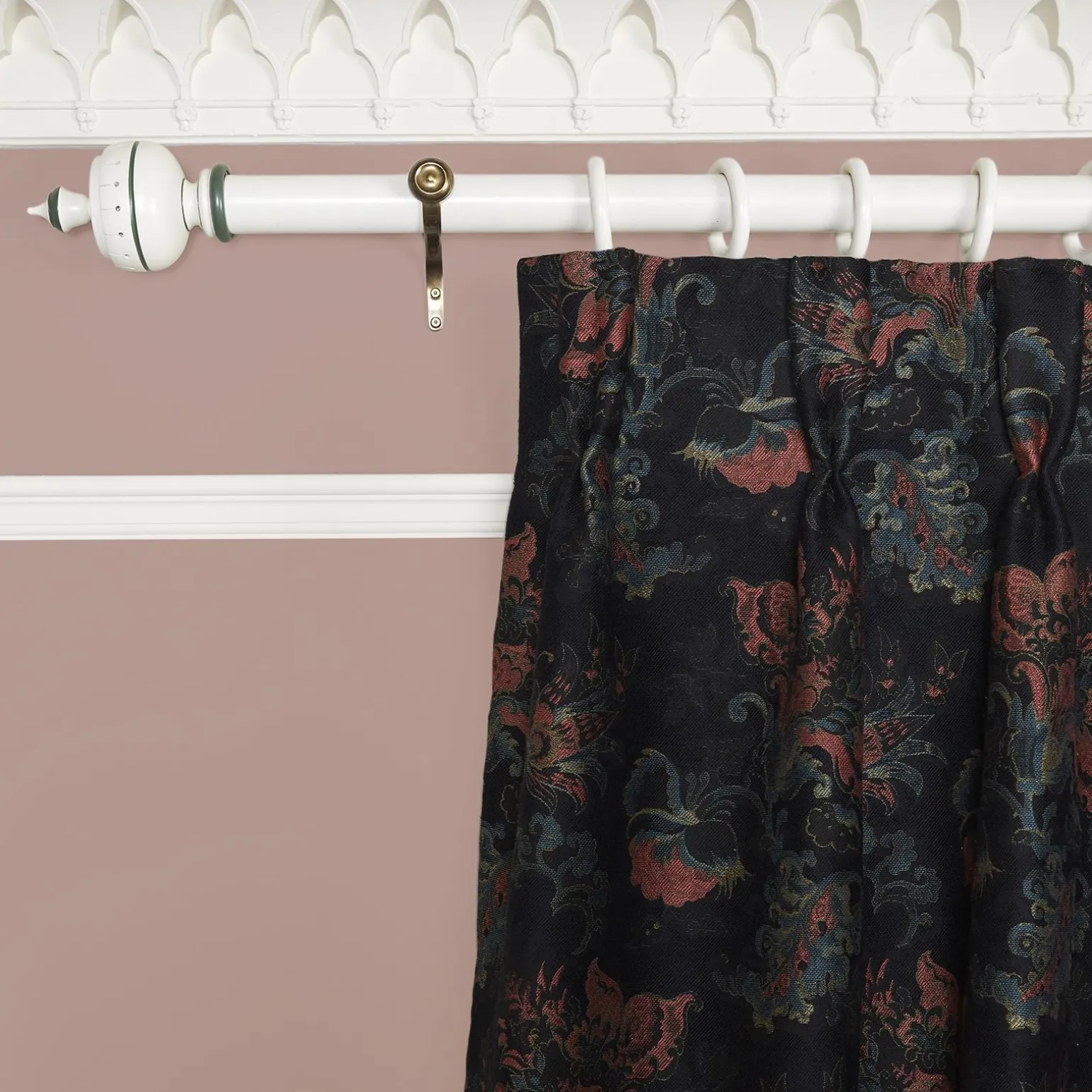 PERSEPHONE Jacquard Curtain - Noir