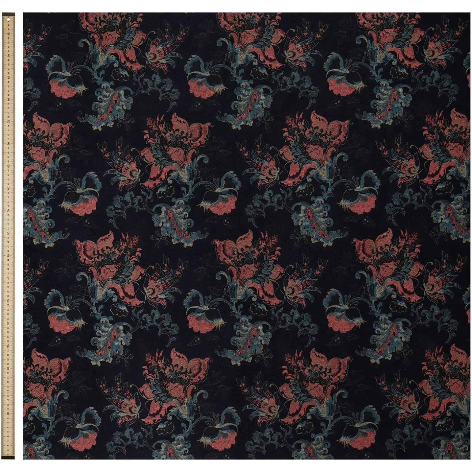 PERSEPHONE Jacquard Curtain - Noir