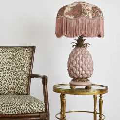 PERSEPHONE Jacquard Tilia Lampshade - Tourmaline