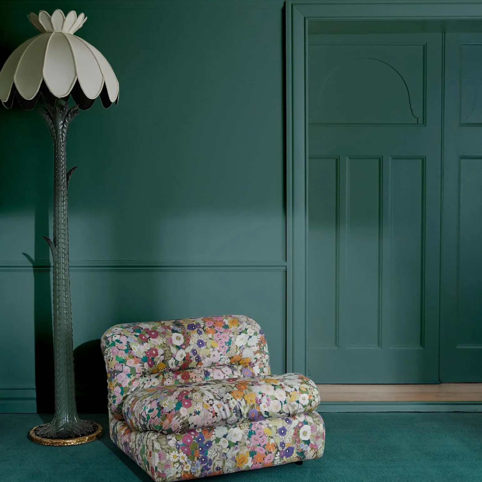 PETROL Plain Carpet
