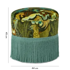 PHANTASIA Velvet Bottoman - Emerald Green