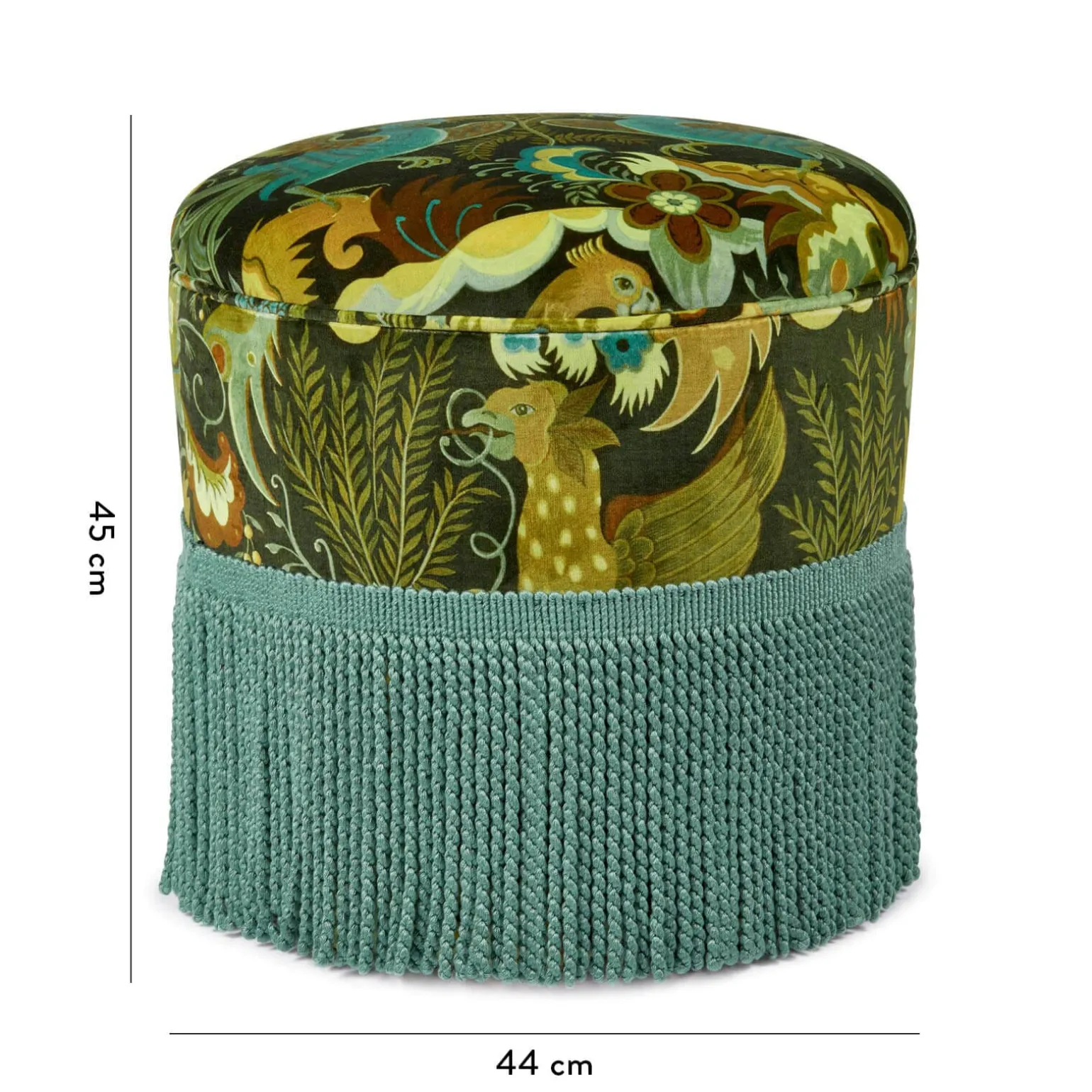 PHANTASIA Velvet Bottoman - Emerald Green