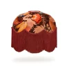 PHANTASIA Velvet Tilia Lampshade - Selenite Orange